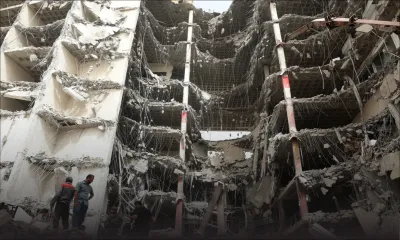 Effondrement d'un immeuble en Iran: le bilan monte à 18 morts