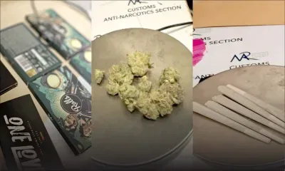 En provenance d’Afrique du Sud : une Mauricienne arrêtée avec de la drogue et du papier à rouler dans ses bagages