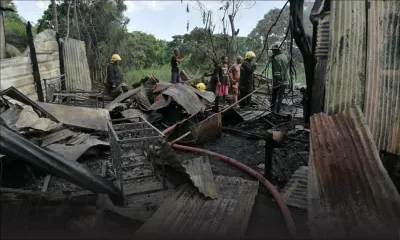 Résidence Barkly : 4 maisons ravagées par les flammes 