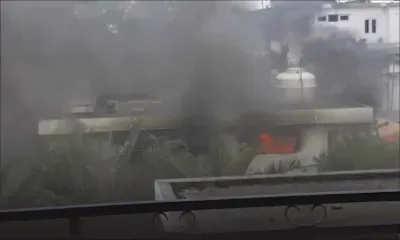 Grand-Baie : une maison en proie aux flammes