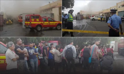 Incendie dans l'entrepôt de Shoprite : Dineshwar Domah toujours introuvable 