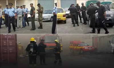 Incendie dans l’entrepôt de Shoprite : encore six heures pour venir à bout des flammes  
