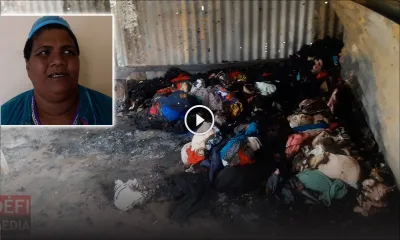 Incendie à Pointe-aux-Piments : la petite Cathaléa n'a pas survécu 