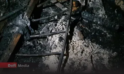 Incendie à Baie-du-Tombeau le jour de Noël : des indemnités seront versées aux quatre familles