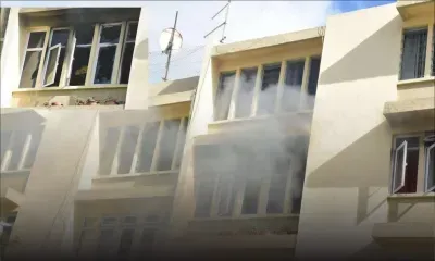 Incendie dans un appartement à Port-Louis
