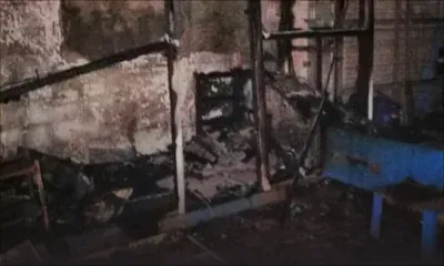 Incendie dans les locaux des Forges Tardieu