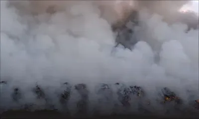 Mare-Chicose :  l’incendie ne pourra être maîtrisé de sitôt, selon des pompiers