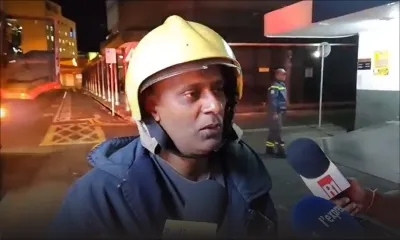 Port-Louis : Incendie vite maîtrisé près d'un supermarché