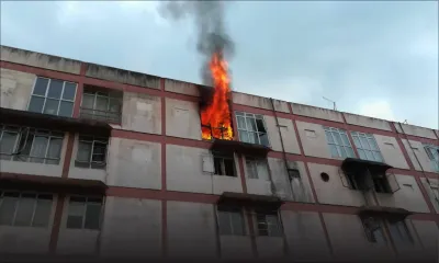 Quatre-Bornes : incendie à l'hôtel Gold Crest 