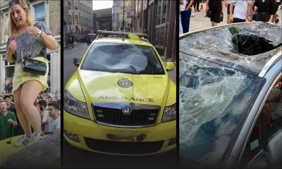 [En images] Mondial 2018 : des incidents émaillent les folles célébrations des Anglais 