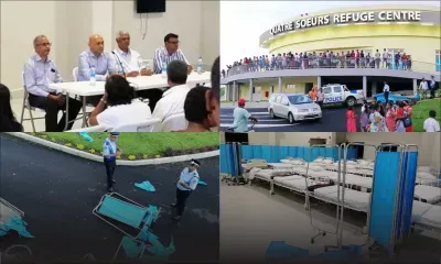 [En images] Coronavirus : le centre de refuge de Quatre-Soeurs, théâtre de graves incidents