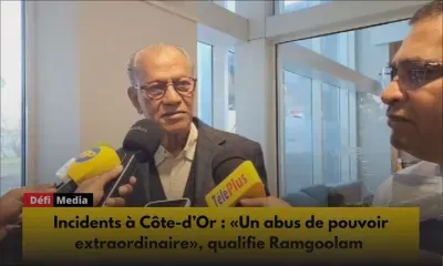 Incidents à Côte-d’Or : «Un abus de pouvoir extraordinaire», qualifie Ramgoolam