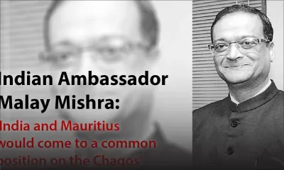 Indian Ambassador Malay Mishra: ‘India and Mauritius would come to a common position on the Chagos’