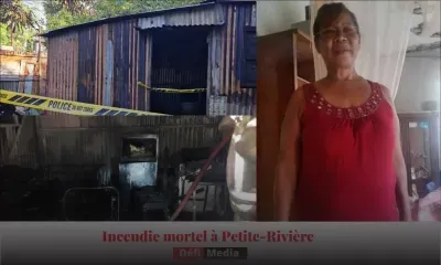 Petite-Rivière : Linda, 54 ans, périt dans l’incendie de sa maison