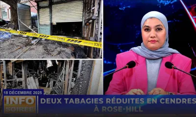 [Info Soirée] : « Noun perdi tou nou marsandiz ene grand peryod desam »