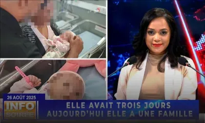 [Info Soirée] : « ELLE AVAIT TROIS JOURS AUJOURD’HUI ELLE A UNE FAMILLE » 