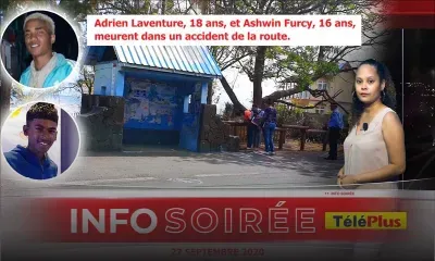 [Info soirée] : Adrien, 18 ans, laisse derrière lui un enfant d’un an et demi, « son troisième accident a été fatal » confie sa mère.