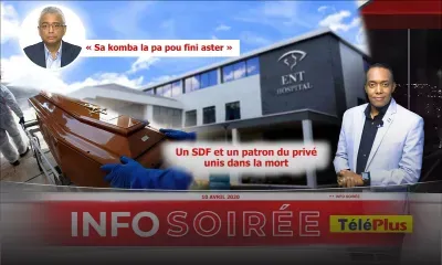 [Info Soirée] :  Un SDF et un  patron du privé unis dans la mort
