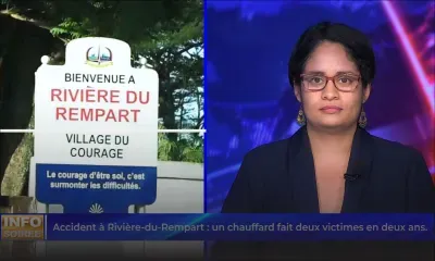 [Info Soirée] : « Deziem fwa li implike dan enn aksidan fatal »