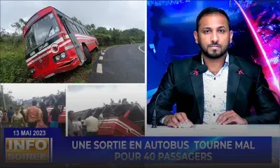 [Info Soirée] : «Biss la so frin inn perse, kontroler inn bizin pran plas sofer»