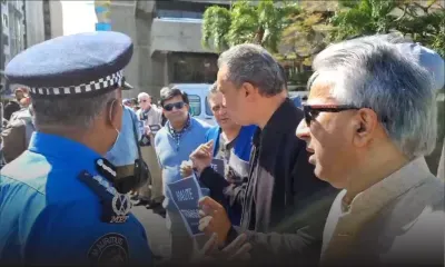 L’avertissement de la police n’empêche pas les parlementaires de l’opposition de manifester