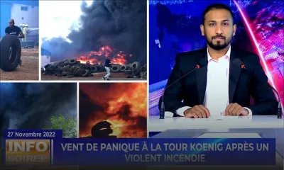 [Info Soirée] «Avek sa labriz-la, difisil pou kontrol dife la»