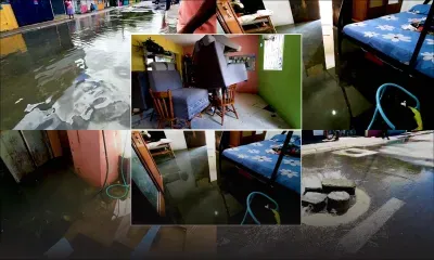 Intempéries : plusieurs cours et maisons inondées à Sainte-Croix