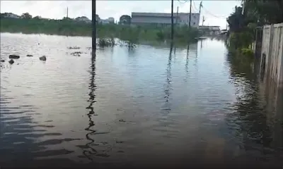 Refoulement d’eau à Berthaud après les intempéries