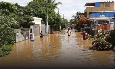 Inondations à Bramsthan : «Delo inn ranpli dan lakaz, dan garaz partou»