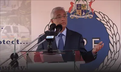 Pravind Jugnauth : « Bravo à la police !» 