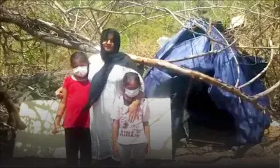 Vallée-Pitot : Une veuve et ses deux filles dorment sous une tente