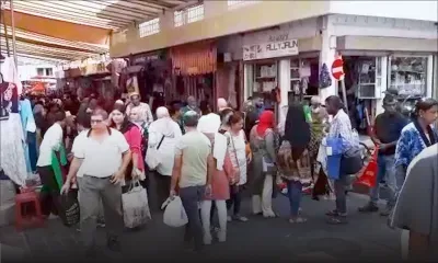 Shopping pour l'Eid-ul-Fitr : ambiance festive à la rue Pagoda, Plaine-Verte