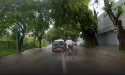 À Bell-Village : accumulation d'eau suite aux fortes pluies