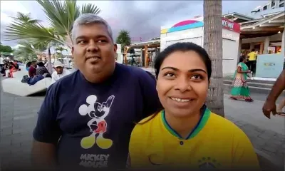 Retransmission du premier match de la Coupe du Monde de la FIFA au Port Louis Waterfront : des Mauriciens heureux et impatients