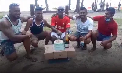 Tino fête son anniversaire le jour de Pâques  