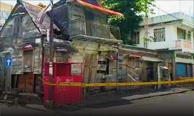 À l’approche du cyclone Freddy : cette maison en décrépitude représente un danger