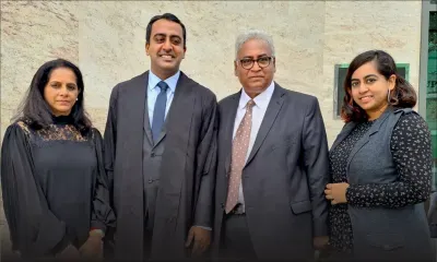 Une première à Maurice : l’avocat Hiteshwar Gunesh, prête serment comme avoué