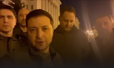 « Nous sommes tous ici » à Kiev, dit le président ukrainien Zelensky dans une vidéo