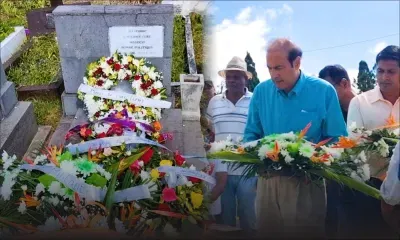 Fête du Travail : Obeegadoo salue la mémoire du Dr Maurice Curé
