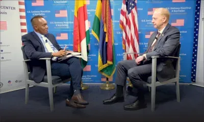 Henri Jardine, le nouvel ambassadeur des Etats unis à Maurice  « La responsabilité publique est importante dans toute démocratie... Et c’est le rôle-clé des médias... »