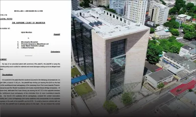 Accident : Me Iqbal Moollan obtient des dommages de plus de Rs 207 millions 