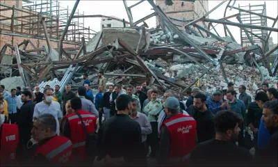 Iran: cinq morts, dont deux policiers, dans l'effondrement de bâtiments