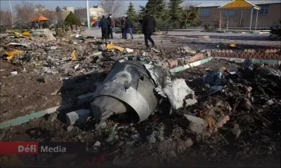 Crash en Iran: les forces armées iraniennes reconnaissent avoir touché l'avion par erreur
