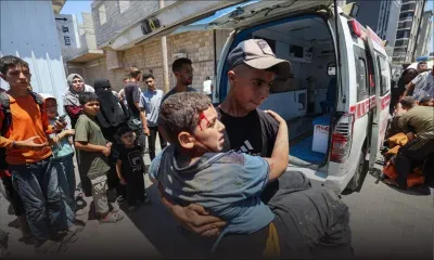 Gaza : la Défense civile annonce la mort de 39 Palestiniens près de centres d'aide