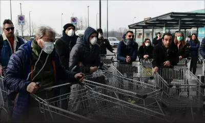 Coronavirus : ruée mondiale sur les supermarchés, mais pas de pénurie pour l'instant
