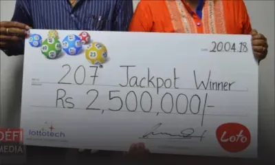Loto : il remporte Rs 2,5 millions à quelques jours du mariage d'un de ses enfants