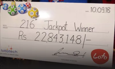 Loto : un Portlouisien remporte Rs 22, 8 millions