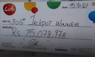 À Rivière-du-Rempart - Loto : un jardinier remporte la moitié du jackpot de Rs 30 millions !