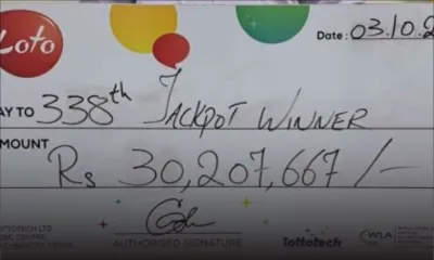 Loto : un habitant de Queen-Victoria remporte Rs 30,2 millions