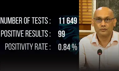 Covid-19 : taux de positivité de 0,84 % contre 4,8 % en mars 2020